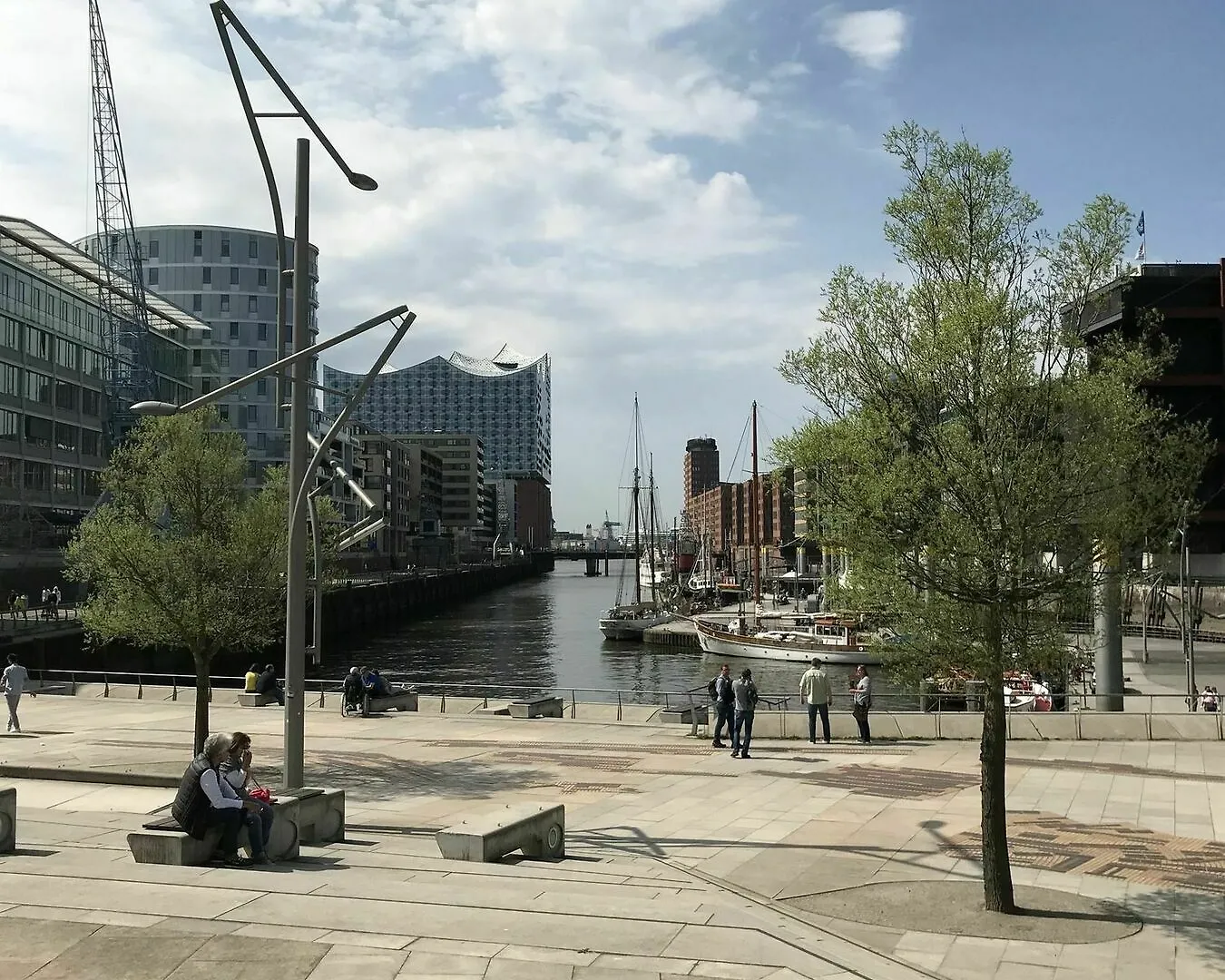 Apartmán Horus Hausboot Hamburk